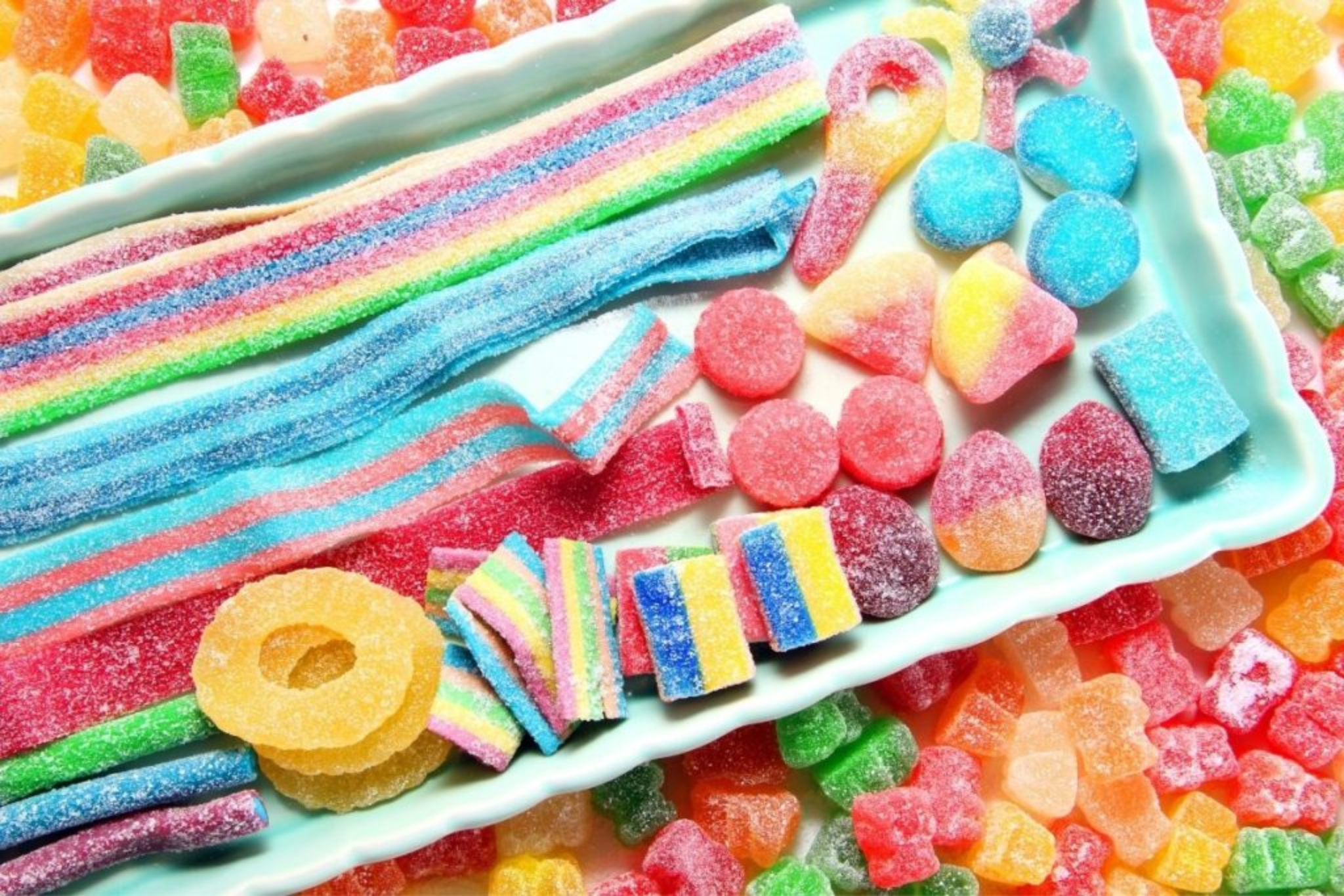 Elegant candy display